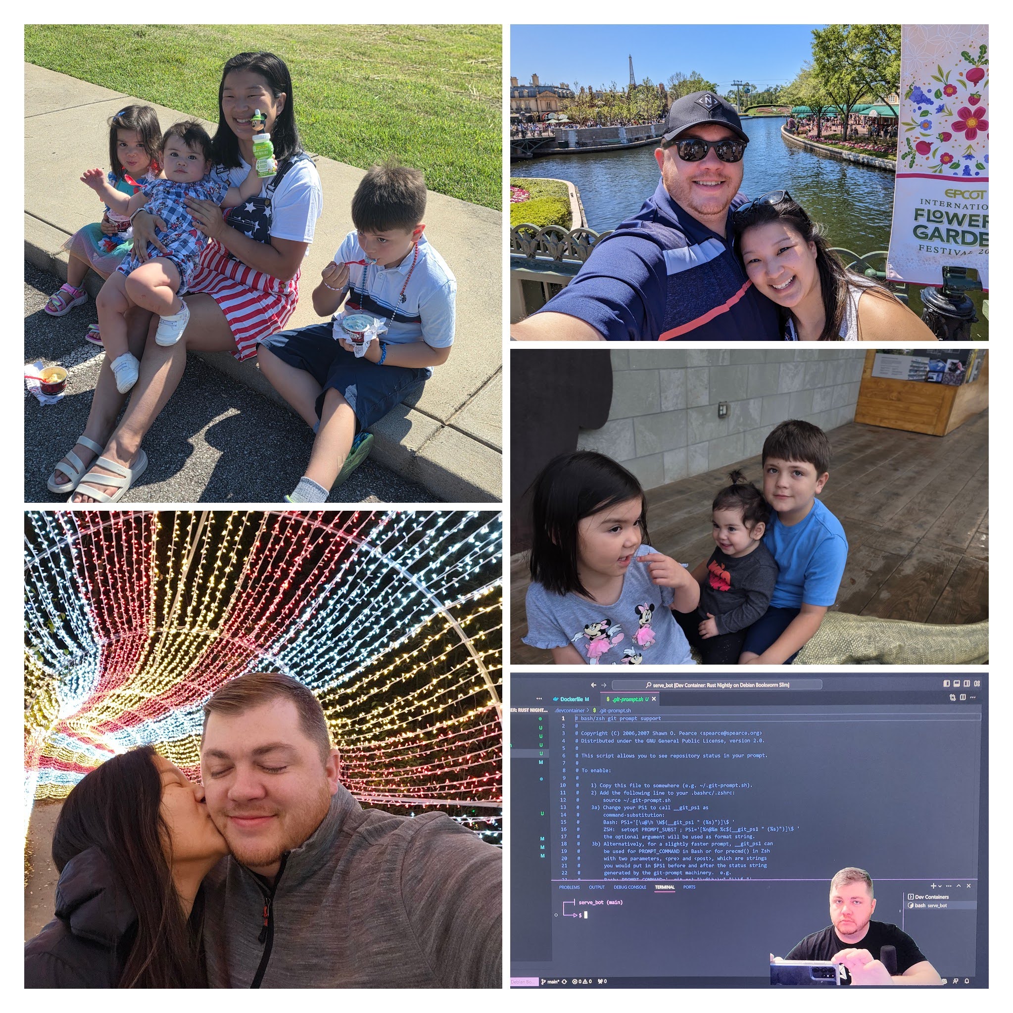 Matthew Skinner and family